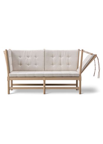 Fredericia Furniture - Sofá - The Spoke-Back Sofa 1789 by Børge Mogensen - Grand Linen Natural