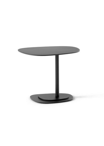 Fredericia Furniture - Soffbord - Insula Picolo Table 5198 by Ernst & Jensen - Low - Black Lacquered Aluminium