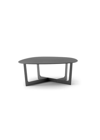 Fredericia Furniture - Sofabord - Insula Table 5190 by Ernst & Jensen - Black Lacquered Aluminium