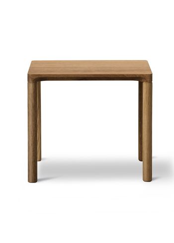 Fredericia Furniture - Stolik kawowy - Piloti Wood Table 6700 by Hugo Passos - H35 - Oiled Smoked Oak