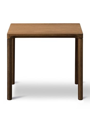 Fredericia Furniture - Table basse - Piloti Wood Table 6705 by Hugo Passos - H41 - Oiled Smoked Oak