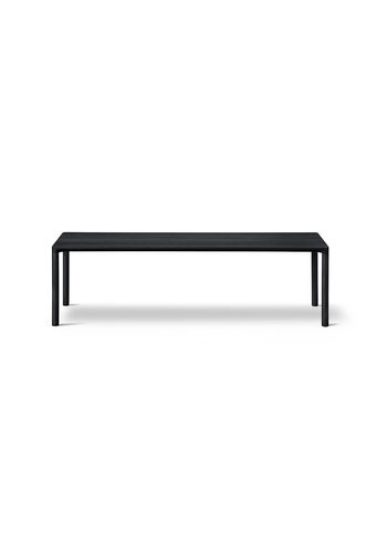Fredericia Furniture - Couchtisch - Piloti Wood Table 6715 by Hugo Passos - H41 - Black Lacquered Oak
