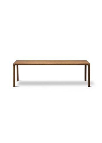 Fredericia Furniture - Couchtisch - Piloti Wood Table 6715 by Hugo Passos - H41 - Oiled Smoked Oak