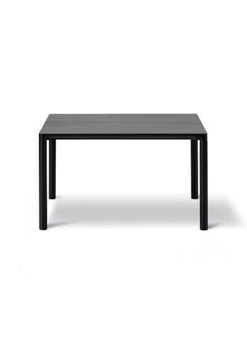 Fredericia Furniture - Couchtisch - Piloti Wood Table 6725 by Hugo Passos - H35 - Black Lacquered Oak