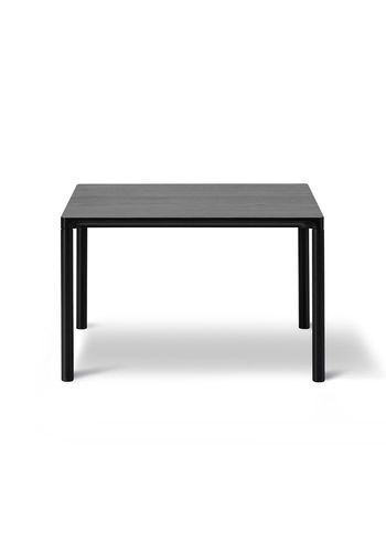 Fredericia Furniture - Sofabord - Piloti Wood Table 6725 by Hugo Passos - H41 - Black Lacquered Oak