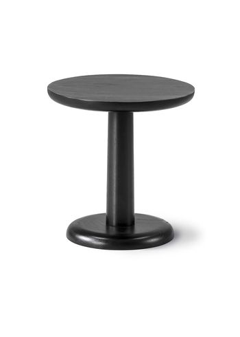 Fredericia Furniture - Sofabord - Pon Side Table 1280 by Jesper Morrison - Black Lacquered Oak