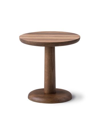 Fredericia Furniture - Soffbord - Pon Side Table 1280 by Jesper Morrison - Smoked Oak
