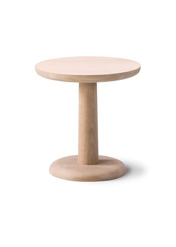 Fredericia Furniture - Sofabord - Pon Side Table 1280 by Jesper Morrison - Soaped Oak