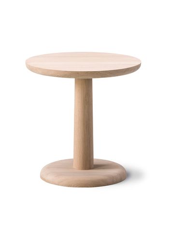 Fredericia Furniture - Tavolino da caffè - Pon Side Table 1280 by Jasper Morrison - Soaped Oak