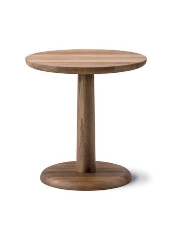 Fredericia Furniture - Table basse - Pon Side Table 1290 by Jasper Morrison - Smoked Oak