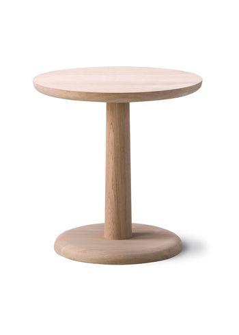 Fredericia Furniture - Salontafel - Pon Side Table 1290 by Jasper Morrison - Soaped Oak