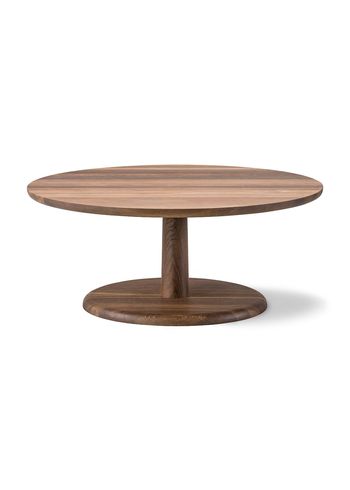 Fredericia Furniture - Mesa de centro - Pon Side Table 1295 by Jasper Morrison - Smoked Oak