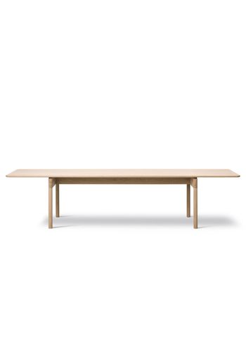 Fredericia Furniture - Mesa de jantar - Post Table 6442 by Cecilie Manz - Soaped Oak