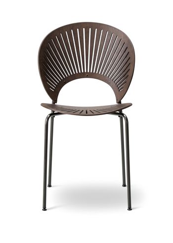 Fredericia Furniture - Esstischstuhl - Trinidad Chair 3398 by Nanna Ditzel - Smoked Stained Oak