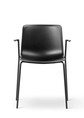 Fredericia Furniture - Chaise à manger - Pato 4 Leg Armchair 4210 by Welling/Ludvik - Black