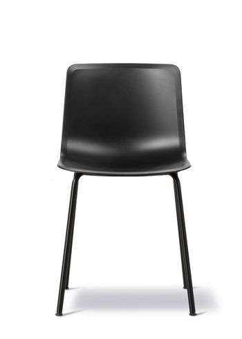Fredericia Furniture - Chaise à manger - Pato 4 Leg Center Chair 4250 by Welling/Ludvik - Black