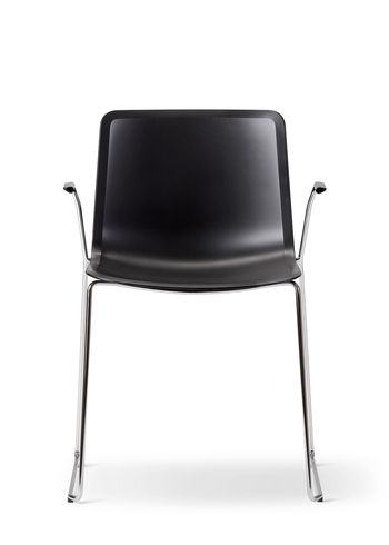 Fredericia Furniture - Chaise à manger - Pato Sledge Armchair 4110 by Welling/Ludvik - Black