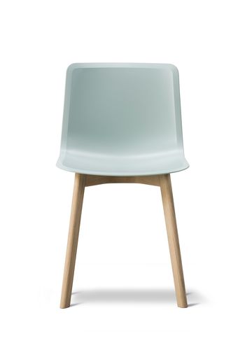 Fredericia Furniture - Matstol - Pato Wood Chair 4225 by Welling/Ludvik - Ocean