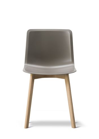 Fredericia Furniture - Eetkamerstoel - Pato Wood Chair 4225 by Welling/Ludvik - Quartz Grey