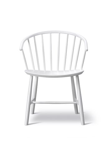 Fredericia Furniture - Stol - J64 Chair 3064 by Ejvind A. Johansson - White Ash
