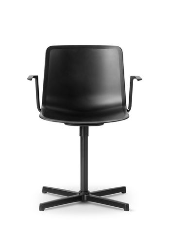 Fredericia Furniture - Chair - Pato Swivel Armchair 4010 by Welling/Ludvik - Black