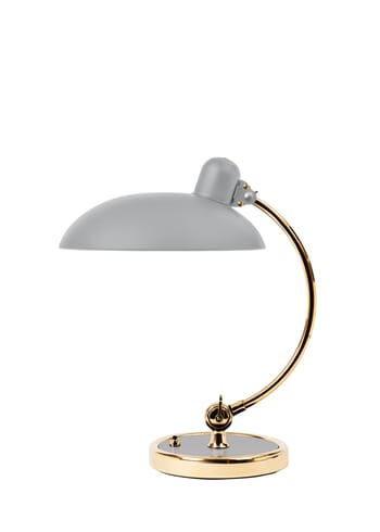 Fritz Hansen - Table Lamp - KAISER idell - 6631-T - Table lamp Luxury - Grey/Brass - Luxus