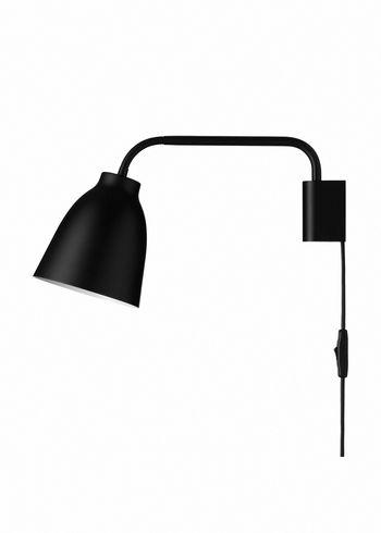 Fritz Hansen - Lamp - Caravaggio / HSP Read Collection - Wall - Black