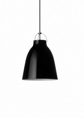 Fritz Hansen - Lampe - Caravaggio / High Gloss Pendant - P2 - Black/Black