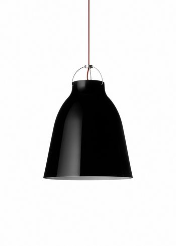 Fritz Hansen - Lamppu - Caravaggio / High Gloss Pendant - P3 - Black/Red