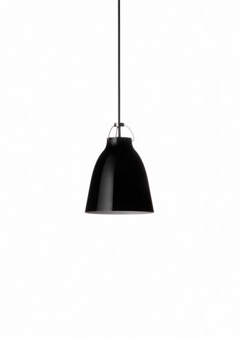 Fritz Hansen - Lampe - Caravaggio / High Gloss Pendant - P1 - Black/Black