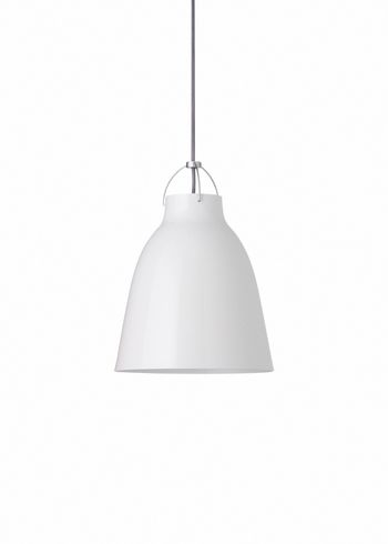 Fritz Hansen - Lampe - Caravaggio / High Gloss Pendant - P2 - White/Grey