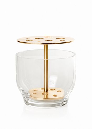Fritz Hansen - Vase - IKEBANA - Small - Clear/Gold