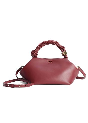 Ganni - Chaise pour enfants - Ganni Bou Bag Small - Burgundy