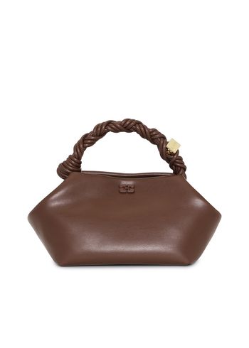 Ganni - Håndtaske - Ganni Bou Bag Small - Chocolate Fondant