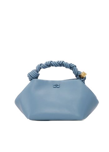 Ganni - Handväska - Ganni Bou Bag Small - Dusty Blue