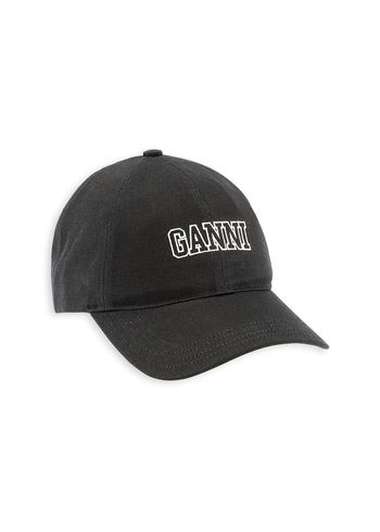 Ganni - Kappe - Cap Logo - Black