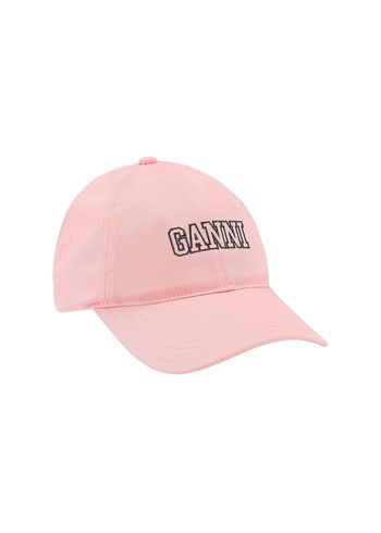 Ganni - Cap - Cap Logo - Sweet Lilac