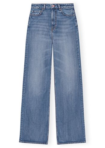 Ganni - Jeans - Stretch Denim Andi - Mid Blue Vintage