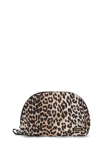Ganni - Trousse de maquillage - Recycled Tech Vanity Bag - Leopard