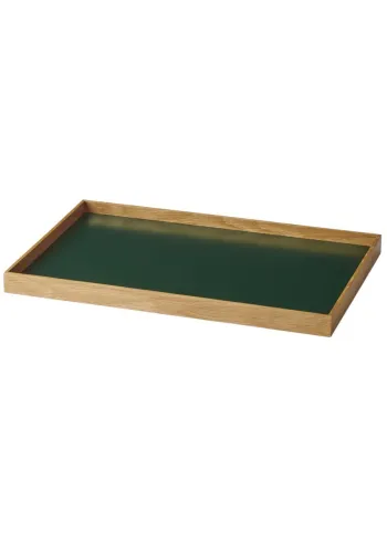 Gejst - Lokero - Frame Tray - Medium / Green, Oak