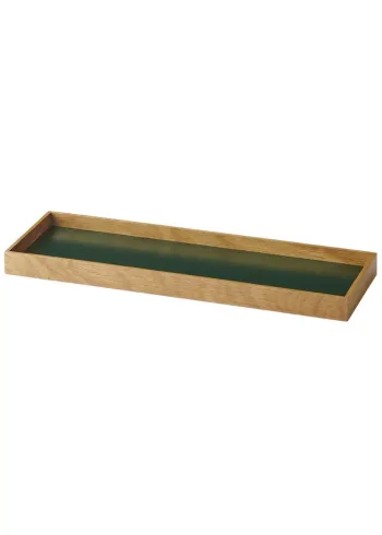 Gejst - Tray - Frame Tray - Small / Green, Oak