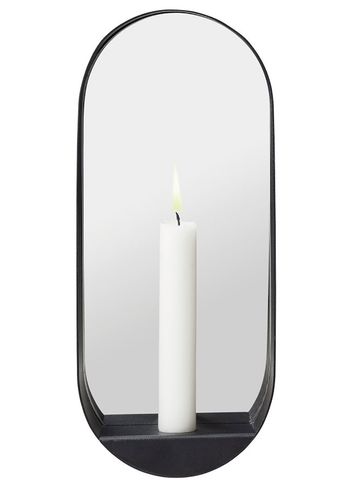 Gejst - Specchio - GLIM Mirror Candlestick Oval - Black