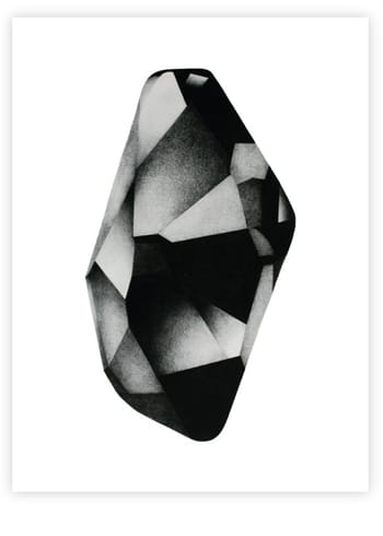 Ditte Gjode - Plakat - Gemstone Limited Edition - Black