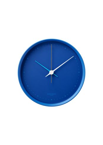 Georg Jensen - Uhr - Henning Koppel Wall Clock - Iconic Blue Matte