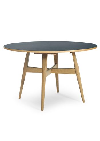 Getama - Table - GE526 / U-table / Dining Table by Hans J. Wegner - Laminate/linoleum top / Base in oak