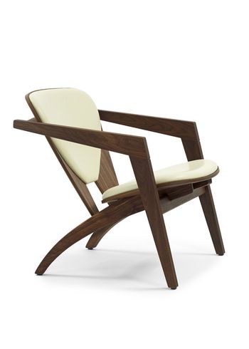 Getama - Armchair - GE460 Butterfly Chair by Hans J. Wegner - Oiled Oak/Vegetal Nature