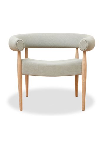 Getama - Armchair - Ring Chair by Nanna & Jørgen Ditzel - Fiord 201 / Untreated Oak