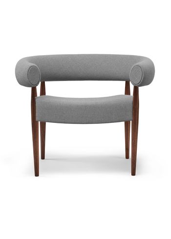 Getama - Armchair - Ring Chair by Nanna & Jørgen Ditzel - Hallingdal 166 / Oiled Walnut