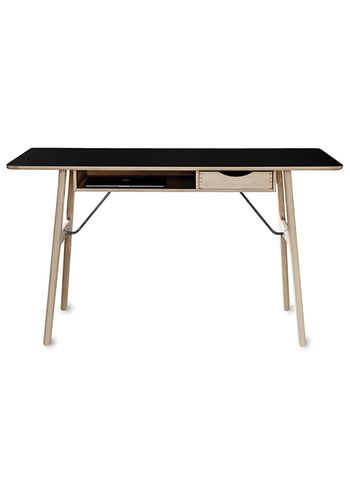 Getama - Skrivbord - RM13 Work Desk - Linoleum tabletop / Oak frame - Oak drawer