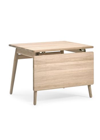 Getama - Coffee Table - ND55 / Folding table / by Nana Ditzel and Jørgen Ditzel - Oak with Flap / Untreated